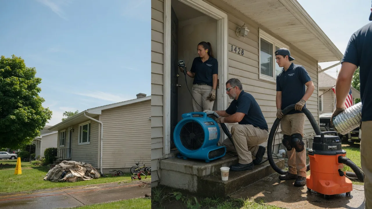 Water Damage Restoration in Russell, IL near me